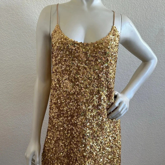 NWT Zara Sequin Slip Dress Limited Edition - Picture 9 of 14